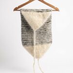 100% Siberian Husky dog wool striped waist belt – WoolLando