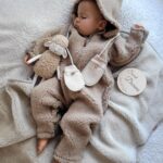 Children’s brownish lamb wool jumpsuit, Zaffiro