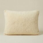 White merino wool pillow, WoolLando