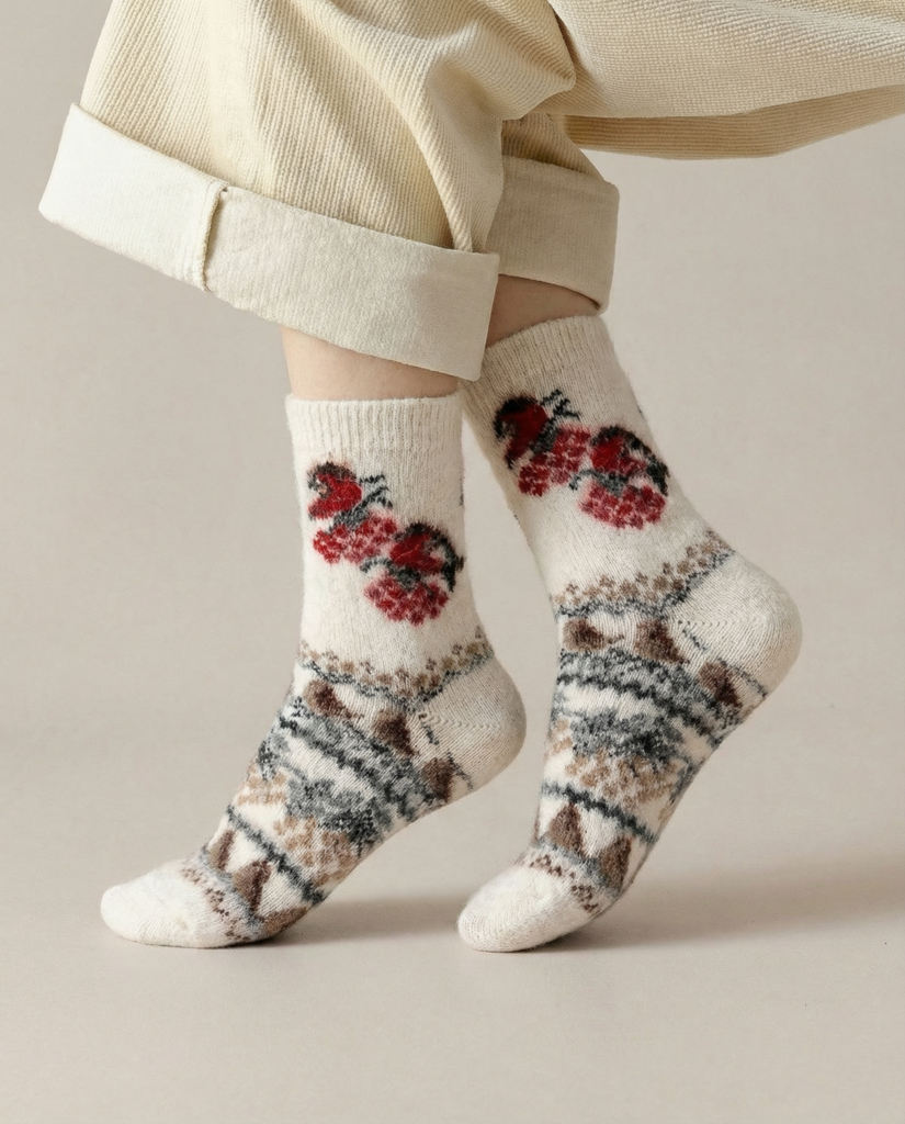 Merino wool socks BALTA SNIEGENA, WoolLando