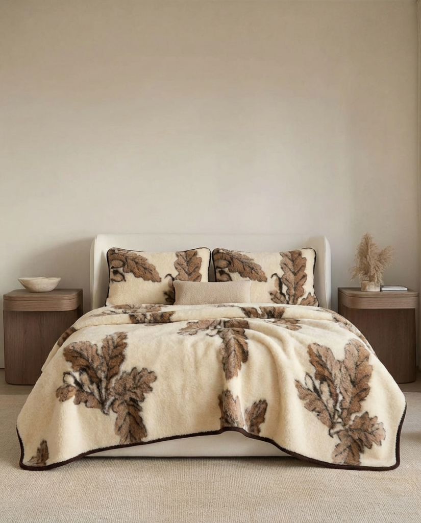 100% Merino wool duvet OAK 800 g/m², WoolLando