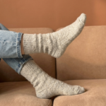New Zealand sheep wool socks – GREY, WoolLando