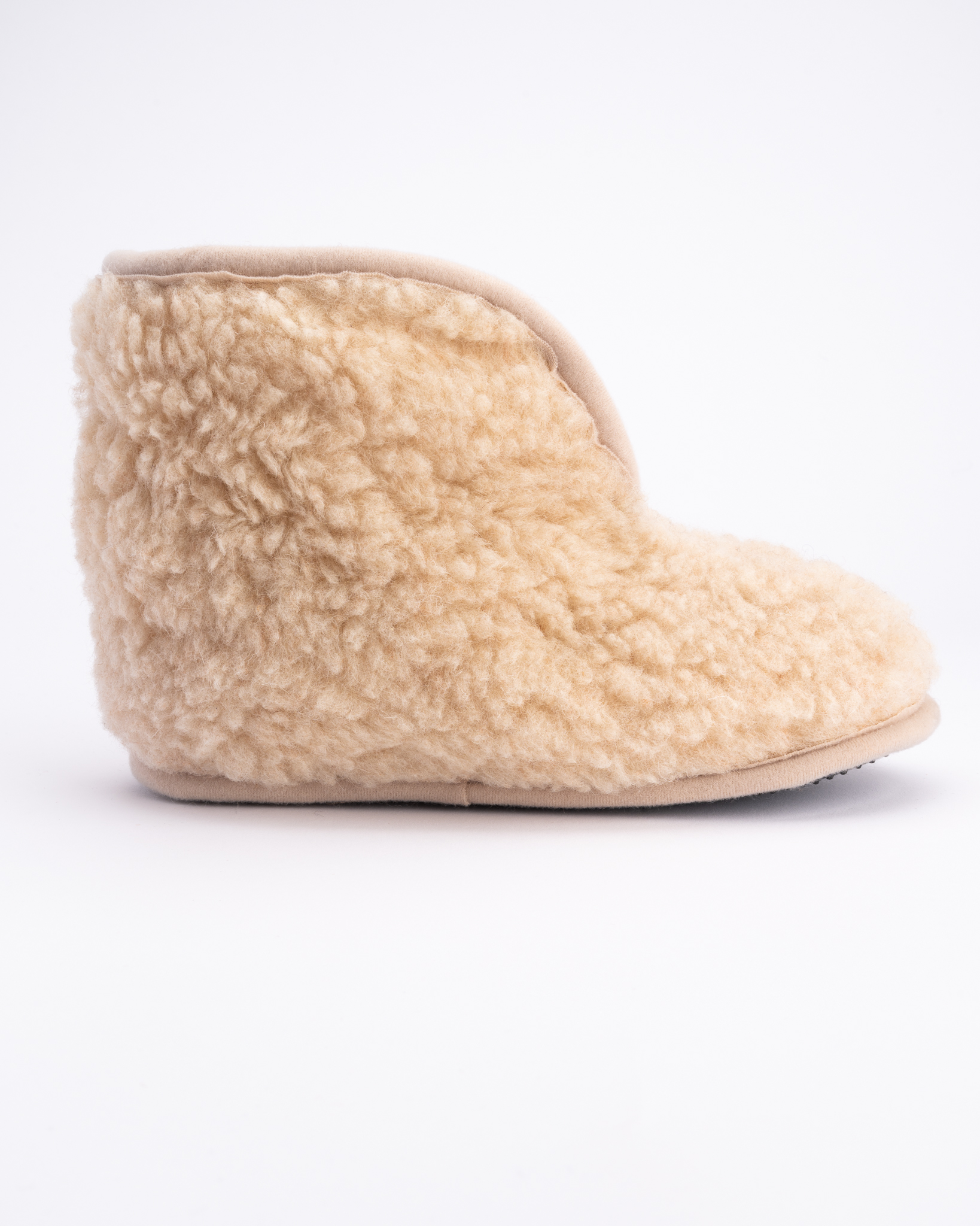 Merino wool boot-slippers CORAL, WoolLando