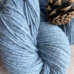 Sheep wool yarn 1 kg – LIGHT SKY BLUE, WoolLando