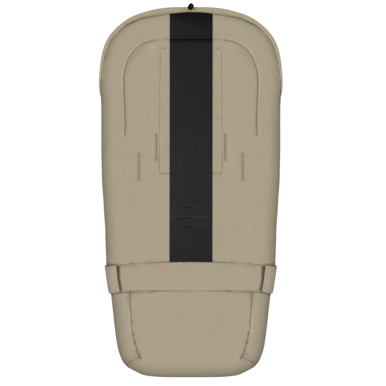 Natural wool baby footmuff / sleeping bag – CREAM, Zaffiro