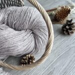 Sheep wool yarn 1 kg – LIGHT GREY, WoolLando