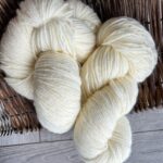 Alpaca wool yarn 100 g – WHITE, WoolLando