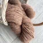 Alpaca wool yarn 100 g – BROWNISH, WoolLando