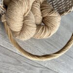 Alpaca wool yarn 100 g – SAND, WoolLando