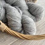 Alpaca wool yarn 100 g – GREY, WoolLando