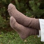 New Zealand sheep wool socks – LATTE, WoolLando